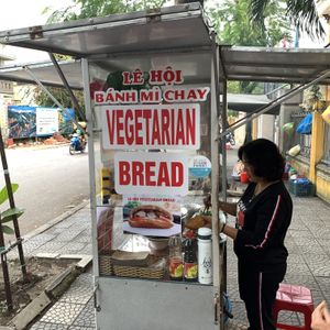 Stall at Hoi Banh My Chay - Food Stall in Hoi An