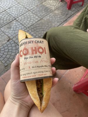 Bahn my  at Hoi Banh My Chay - Food Stall in Hoi An