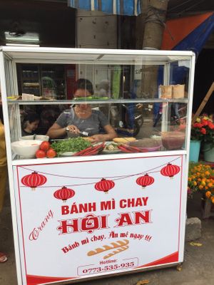The stall at Hoi Banh My Chay - Food Stall in Hoi An