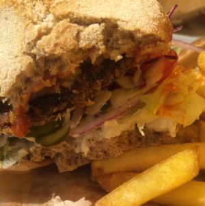 tease burger at GreenBurger - Frederiksborggade in Copenhagen