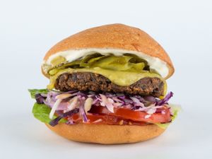 Gluten-free Tease Burger at GreenBurger - Frederiksborggade in Copenhagen