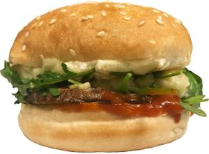 Mashed-Up Burger at GreenBurger - Frederiksborggade in Copenhagen