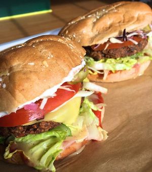 Tease & Barbeque at GreenBurger - Frederiksborggade in Copenhagen