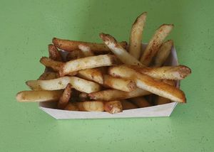 Vegan Chili Fries  at GreenBurger - Frederiksborggade in Copenhagen