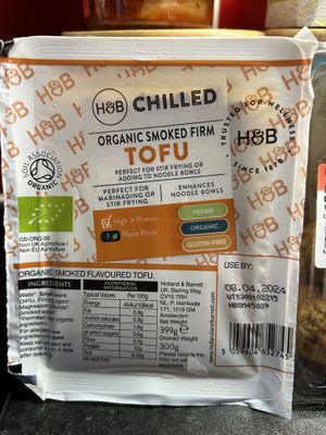 Smoked tofu   at Holland & Barrett in Northallerton