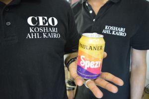 ..... at Koshari Ahl Kairo in Munich