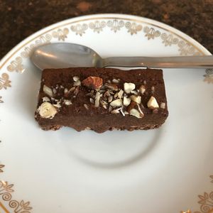 raw brownie  at Kolo in Helsinki