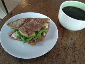 Sandwich at Kolo in Helsinki