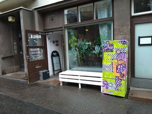 Entrance at Kolo in Helsinki