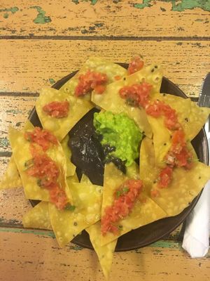 Small nachos at Olé Tacos & Southern Thai Cuisine in Chiang Mai