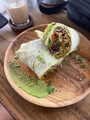 Tofu Wrap  at Cafe Culture in Koh Tao
