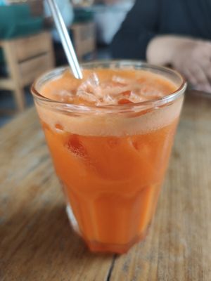 Carrot Juice at Cafe Culture in Koh Tao
