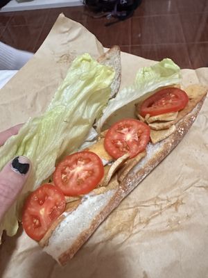 vegan blt   at Cafe Culture in Koh Tao