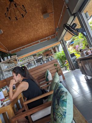 Interior at Cafe Culture in Koh Tao