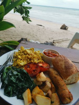 Breakfast, so good! at Cafe Culture in Koh Tao