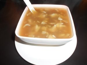 Indian Rasoi - Mushroom soup tasty at Indian Rasoi in Pattaya