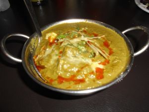 Indian Rasoi - Saag Paneer great at Indian Rasoi in Pattaya
