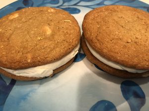 Lemon Sandwich Cookies  at Parlour Vegan Bakery in Boca Raton