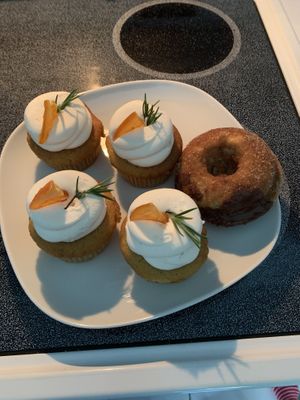 Cupcakes & Cinco de Mayo Churro Donut at Parlour Vegan Bakery in Boca Raton