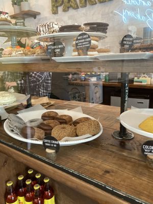Case at Parlour Vegan Bakery in Boca Raton