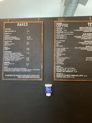 Menu at Parlour Vegan Bakery in Boca Raton