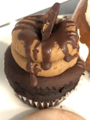 Cafe Mocha Cupcake  at Parlour Vegan Bakery in Boca Raton
