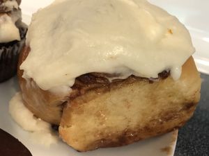 Cinnamon Bun  at Parlour Vegan Bakery in Boca Raton