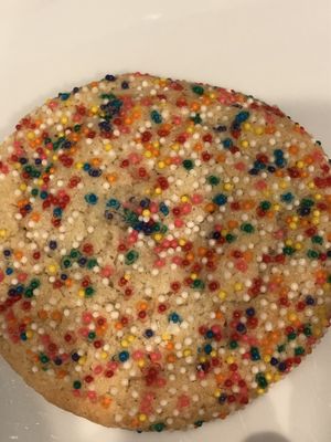 Unicorn Cookie at Parlour Vegan Bakery in Boca Raton