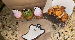 Halloween themed 👻 at Parlour Vegan Bakery in Boca Raton