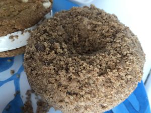 Coffee Cake Donut at Parlour Vegan Bakery in Boca Raton