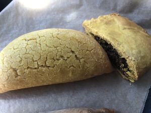 Corn with “Pork" at Parlour Vegan Bakery in Boca Raton