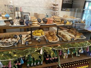 How could you not love going to a place that has vegan Turkey, mashed potato and cranberry empanadas. at Parlour Vegan Bakery in Boca Raton