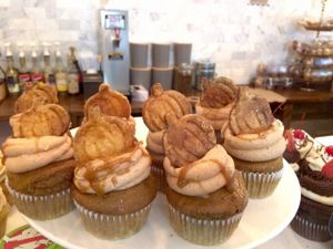 Cinnamon Pumpkin Cupcakes  at Parlour Vegan Bakery in Boca Raton