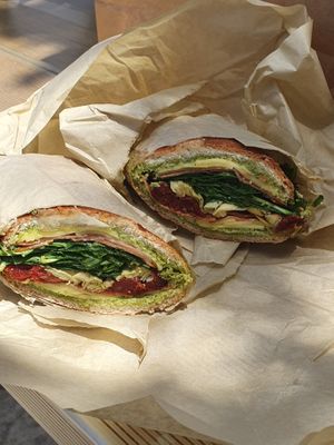 Italian Sub at Parlour Vegan Bakery in Boca Raton