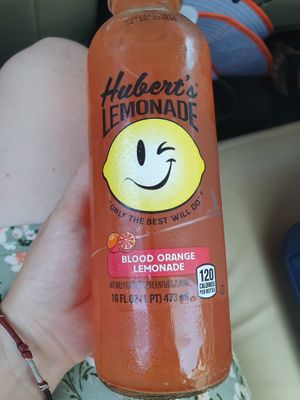 Blood Orange Lemonade  at Parlour Vegan Bakery in Boca Raton