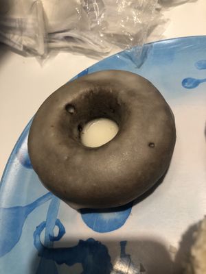 Chocolate Donut at Parlour Vegan Bakery in Boca Raton