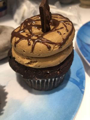 Chocolate Mocha Cupcake  at Parlour Vegan Bakery in Boca Raton