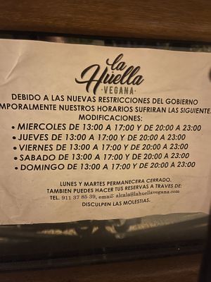   at La Huella Vegana in Alcala De Henares