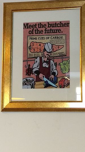 Art at La Huella Vegana in Alcala De Henares