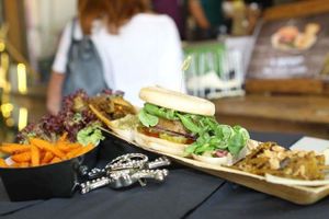 Our delicous street food menu at Vegan on Grill - Food Trailer in Berlin