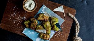 Vish and chips at Vegan on Grill - Food Trailer in Berlin