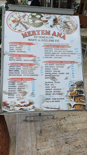   at Meryem Ana Manti ve Gozleme Evi in Marmaris