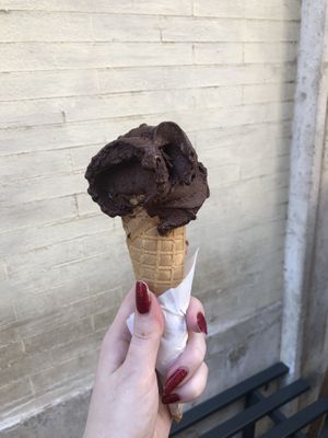 So yummy, and helpful staff  at Cremeria Monteforte in Rome