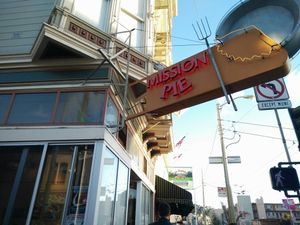 logo at MissionPie in San Francisco