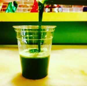 Green Goddess at Juicy's Wellness Cafe  in Mcminnville