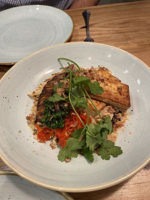 Satay tofu bowl  at Pickle In The Middle in Unley