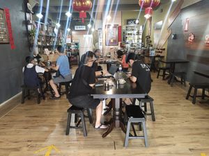 Interior at Cottage of Vegepeace in Skudai