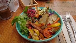 Tagesgericht at Verdeteja in Mallorca