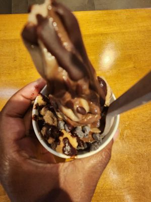 Chocolate Chip Cookie Freeze at Aria Hotel - Pressed Juicery in Las Vegas