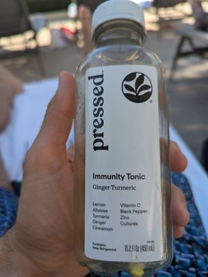 Immunity Tonic at Aria Hotel - Pressed Juicery in Las Vegas